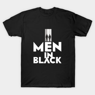 Men in black T-Shirt